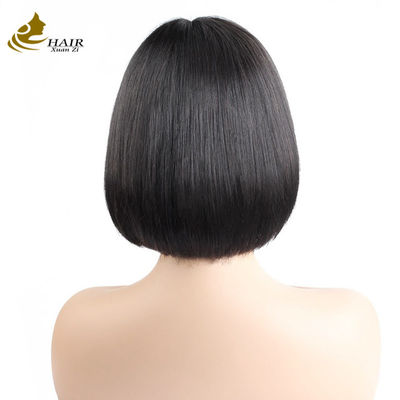Moda Cabello humano Bob Pelucas de pelo brasileño encaje Pelucas frontales