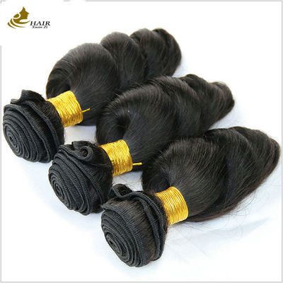 100% de cabello humano virgen Remy cabello doble dibujado extensiones de cabello brasileño tejido de cabello humano