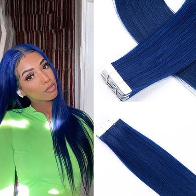 calidad  Tangle Free Invisi Tape In Hair Extensions Colored Soft Silky fábrica