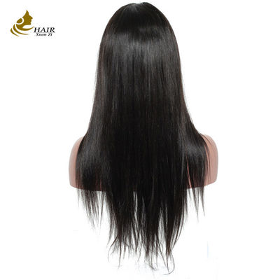 Peinado humano personalizado Peinado natural negro recto para el cabello humano