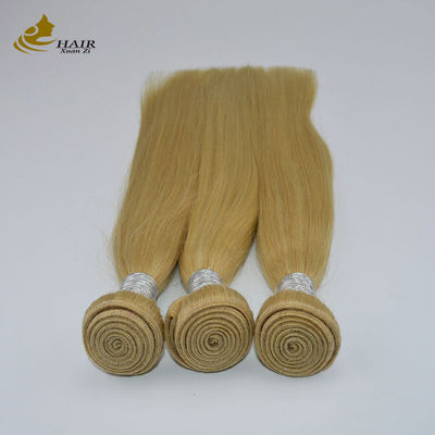 10A Ombre Extensiones de cabello 16 pulgadas 100% Remy 613 rubia