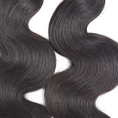 Virgen Remy Cabello brasileño 10 pulgadas Negro de pelo humano Bundles de tejido