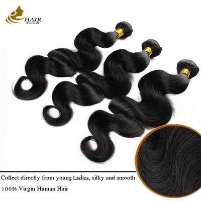 ODM Cordones de cabello humano virgen de cuerpo de onda de peluca