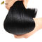 Cintas invisibles negras en extensiones de cabello unilaterales 150g Odm