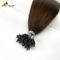 0.5g Extensiones de cabello de queratina prefijadas Negro natural