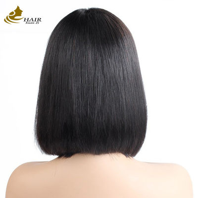 Moda Cabello humano Bob Pelucas de pelo brasileño encaje Pelucas frontales