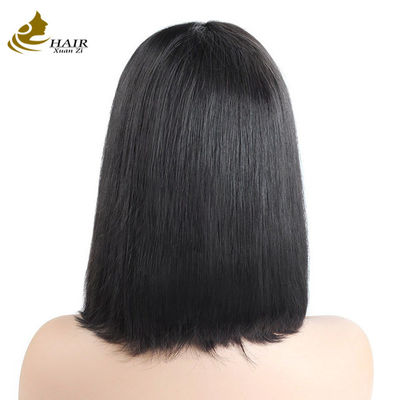 Moda Cabello humano Bob Pelucas de pelo brasileño encaje Pelucas frontales