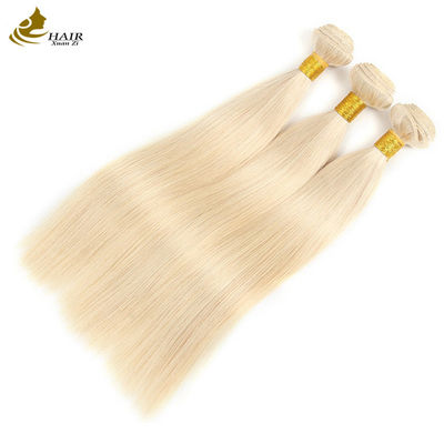 Cuticle virgen de alta calidad alineada 613# Blonde Remy Human Hair Bundles