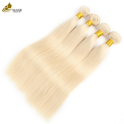 Cuticle virgen de alta calidad alineada 613# Blonde Remy Human Hair Bundles