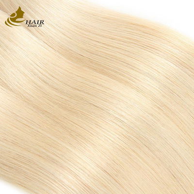 Cuticle virgen de alta calidad alineada 613# Blonde Remy Human Hair Bundles