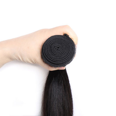 12 a Vendedores Cabello humano Cuticular virgen Cabello humano alineado 100 paquetes de cabello