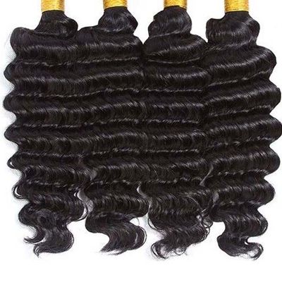 Cuticular alineado con ondas profundas para el cabello con ondas sueltas para el cabello natural y brillante