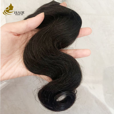 Cabello humano brasileño crudo Cuerpo de pelo ondulado