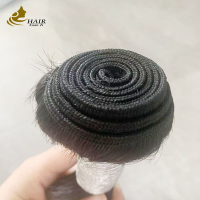 Cabello humano brasileño crudo Cuerpo de pelo ondulado