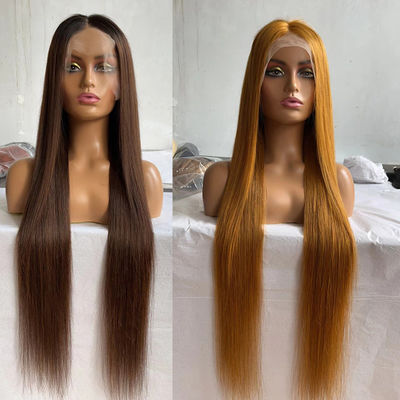 100% de cabello humano virgen peruano de la onda de agua de encaje Pelucas frontales