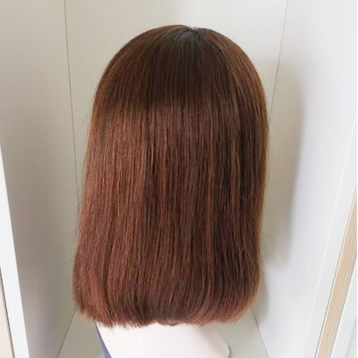Moda Cabello humano Bob Pelucas de pelo brasileño encaje Pelucas frontales