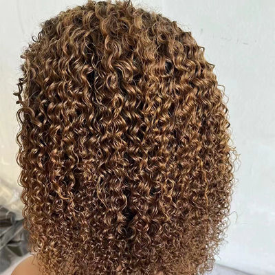 100% de cabello humano virgen peruano de la onda de agua de encaje Pelucas frontales