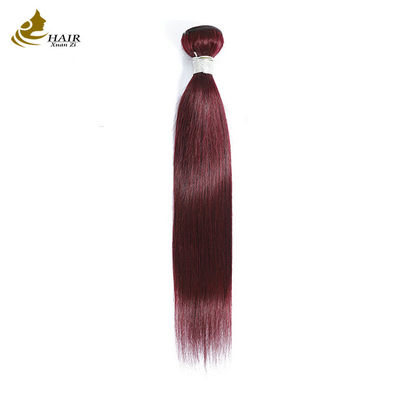99j Borgoña Body Wave Bundles Virgen brasileña Remy Human Hair Extension Bundles