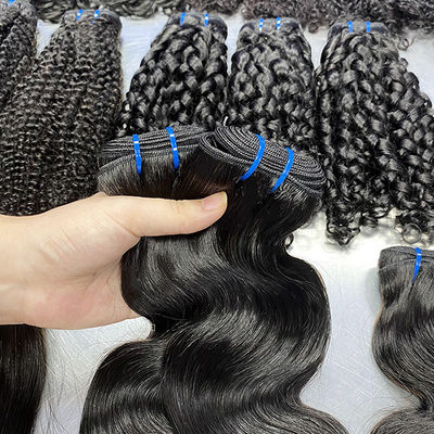 100% de cabello brasileño sin procesar Venta al por mayor de cabello humano virgen Body Wave