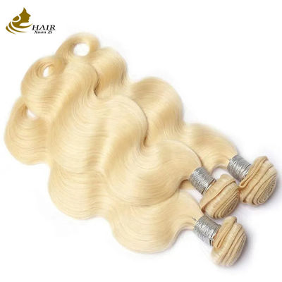 Cabello humano brasileño Corpo de onda Color sombreado 613 Remy Extensiones de cabello humano