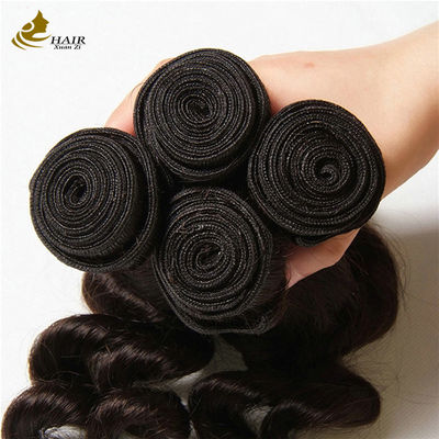 100% de cabello humano virgen Remy cabello doble dibujado extensiones de cabello brasileño tejido de cabello humano