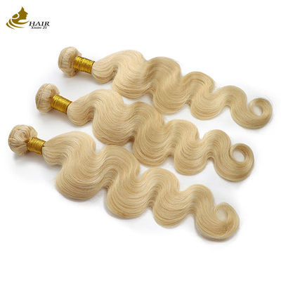 613 Indios cabello crudo precio bajo 613 Cuticle Cabello alineado 613 Blonde Hair Bundles