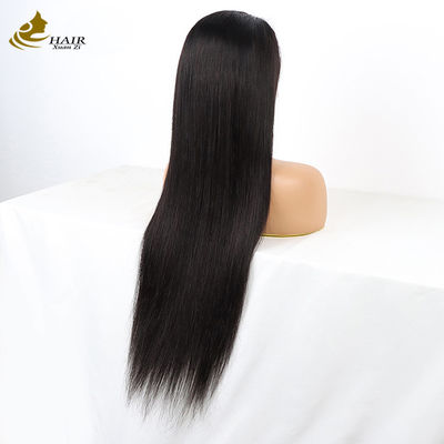 Venta al por mayor Perucas para el cabello humano HD 13X4 de encaje transparente Frontal Perucas para el cabello precuzadas