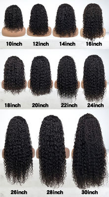 Venta al por mayor Transparente 13X4 encaje Frente Peruca de cabello humano virgen brasileño