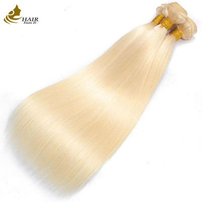 613 Rubio 100% de cabello humano Virgen Extensión de los paquetes rectos