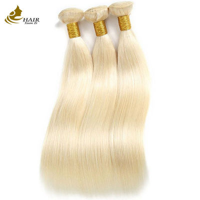 613 Rubio 100% de cabello humano Virgen Extensión de los paquetes rectos