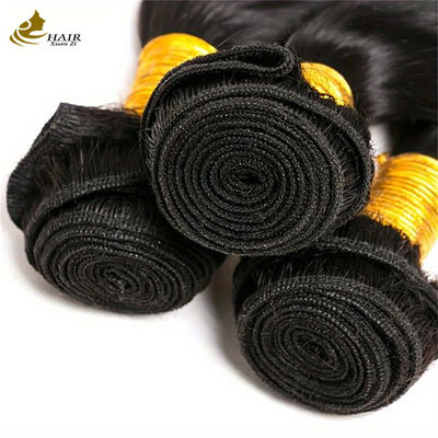 Cabello de grado 10A de cabello humano virgen con trama de onda suelta se puede teñir