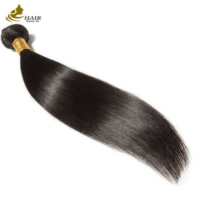 No derramamiento de cabello humano virgen cabello recto máquina de trama de doble trama