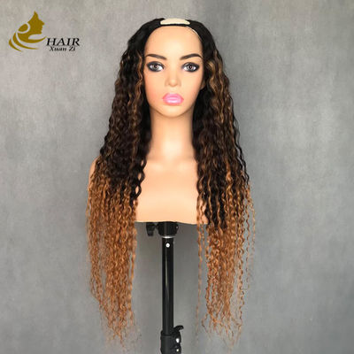Parte U / V peluca cabello humano con clips súper conveniente