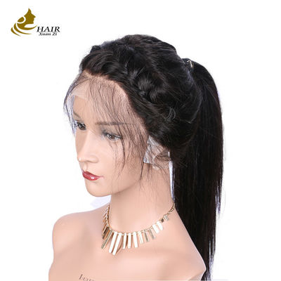 26 pulgadas HD pelo humano brasileño encaje peluca 130%-180% densidad