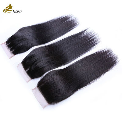 Cerradura de encaje de cabello humano virgen suiza brasileña 4x4 7x7 8x8 OEM