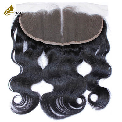 Cabello humano virgen 13x4 con cierre de encaje suizo