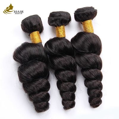 Vírgenes brasileños de pelo humano tejido tejido paquetes de onda suelta