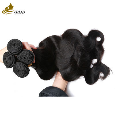 Cabello humano virgen rizado brasileño 95g Negro natural