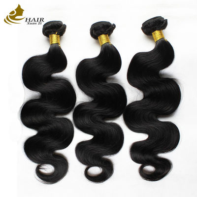 Extensiones de trama de cabello humano Remy 100% virgen brasileño de alta calidad con ondas corporales