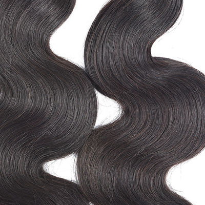 Cierre de encaje de oreja a oreja Cierre frontal de cabello humano de tejido rápido 13X4