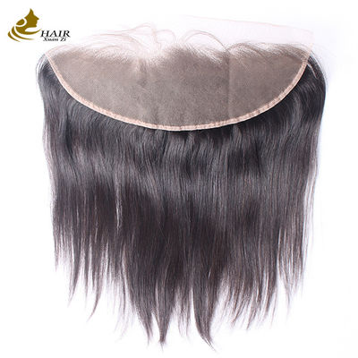 Mediano marrón 8x8 Cerradura de encaje y frontales para cabello humano recto