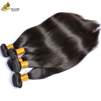 Se puede teñir el cabello virgen de la humanidad con una banda de tejido sin enredos.
