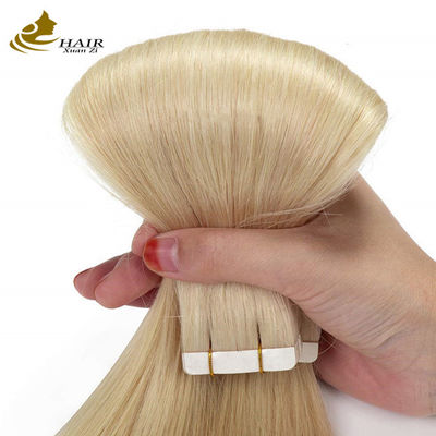 Cintas adhesivas de doble cara en extensiones de cabello extensiones de trama híbrida
