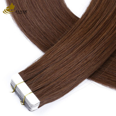 Platino rubio 20 pulgadas de extensiones de cinta de pelo humano virgen