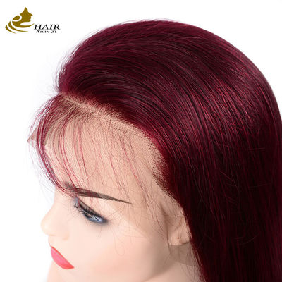 130% Densidad Perucas personalizadas para el cabello humano Negro natural 28 pulgadas Blanqueado