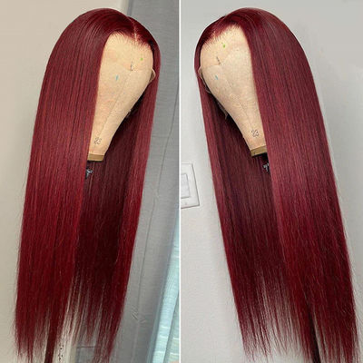 130% Densidad Perucas personalizadas para el cabello humano Negro natural 28 pulgadas Blanqueado