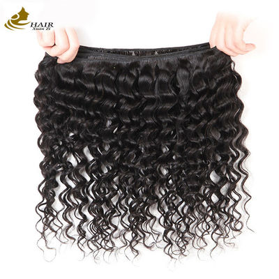 Black Kinky Virgen Cabello humano paquetes de suministros de belleza Tejido de cabello
