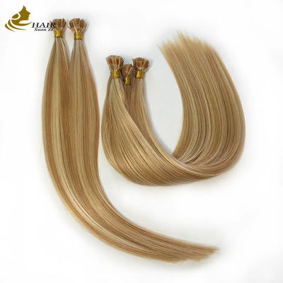 Extensiones de pelo de 10 pulgadas de punta de la UT. 100% cabello humano.