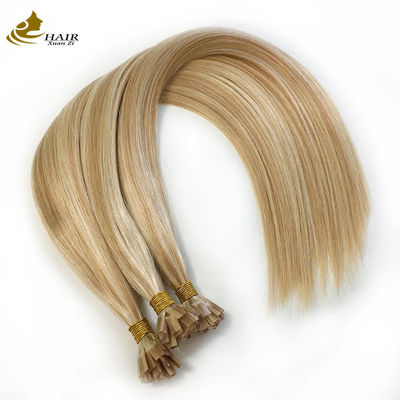 Extensiones de pelo de 10 pulgadas de punta de la UT. 100% cabello humano.