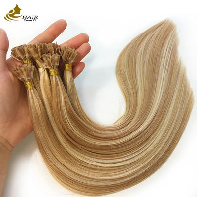 Extensiones de pelo de 10 pulgadas de punta de la UT. 100% cabello humano.